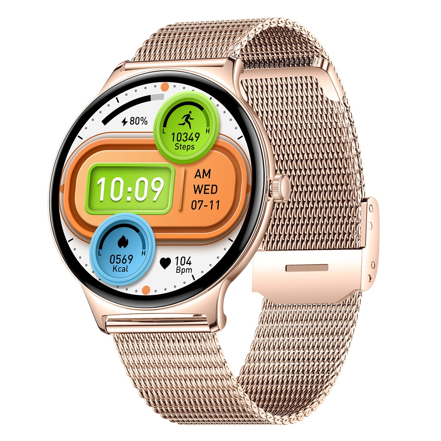 AMOLED Smart Watch — Bluetooth Calling & Fitness Tracking