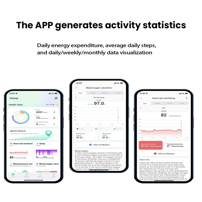 Smart Ring — Heart Rate, SpO2 & Sleep Tracker