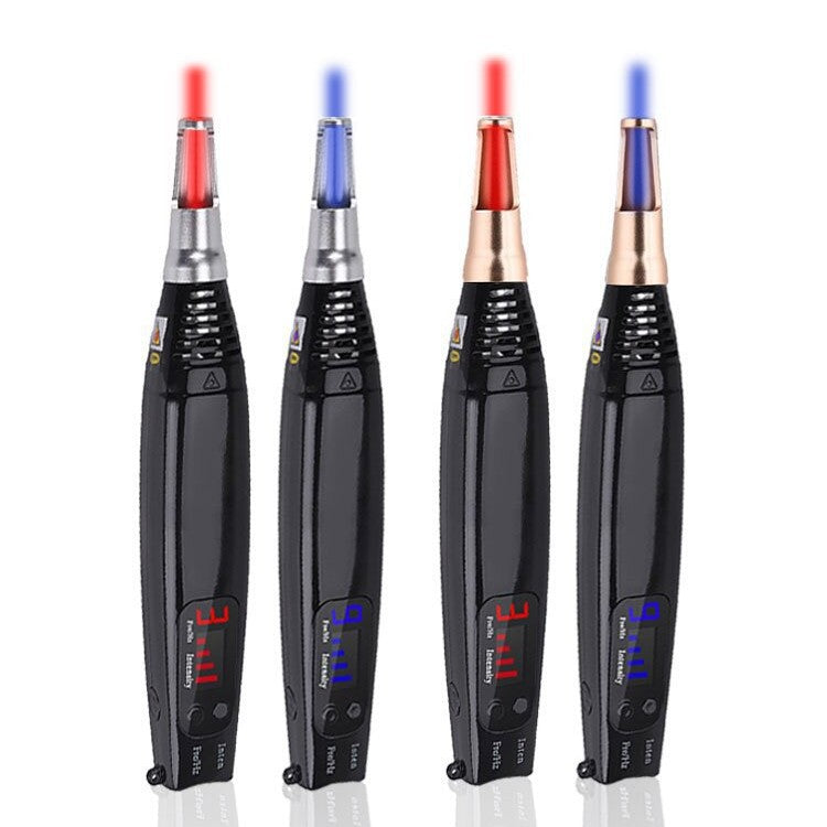 Portable LED Facial Rejuvenation Device — Red & Blue Light