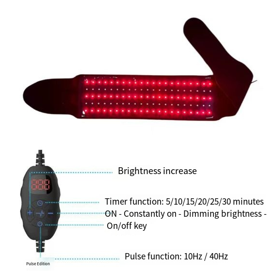Infrared Red Light Therapy Belt — Waist & Back Recovery Wrap